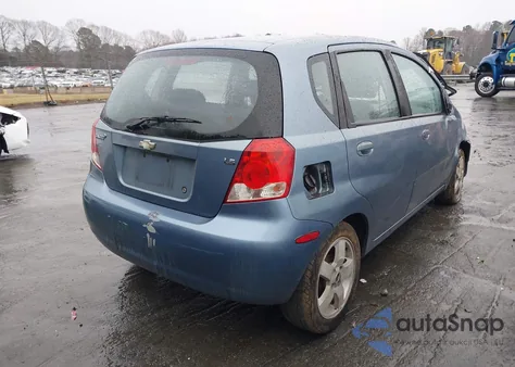 2007 Chevrolet Aveo Ls из США, поврежденный, VIN KL1TD666X7B780580